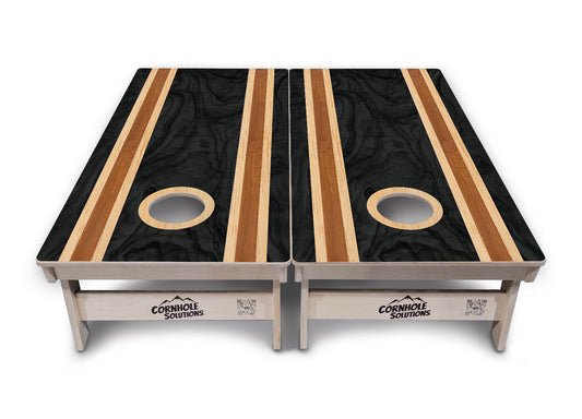 Dark Wood Cornhole Boards - Professional Tournament Series