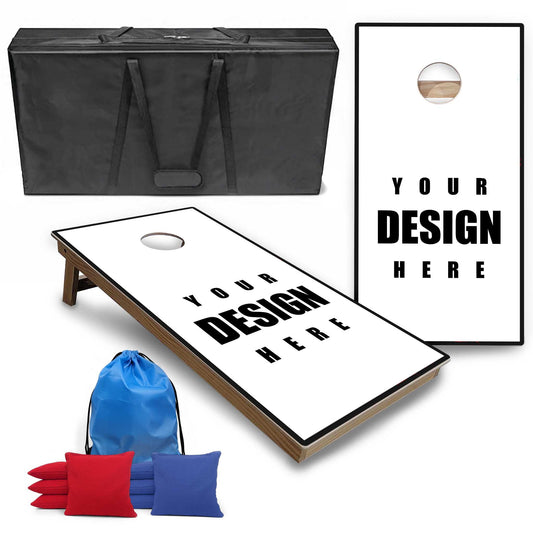 Backyard Cornhole Bundle — Custom Design | Boards, Bags & Case