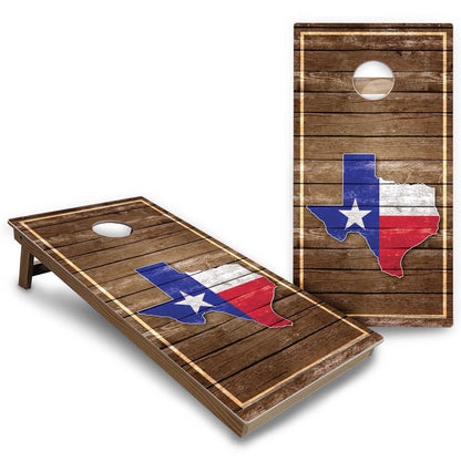 Texas Themed Cornhole Boards — Backyard Series