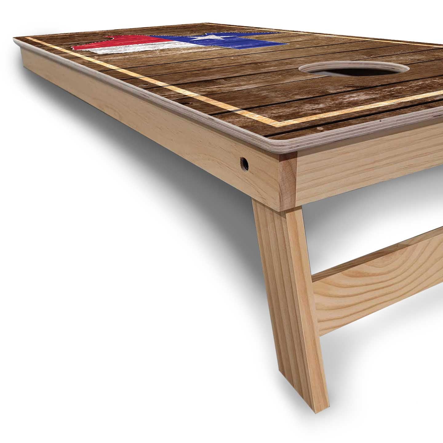 Texas Themed Cornhole Boards — Backyard Series