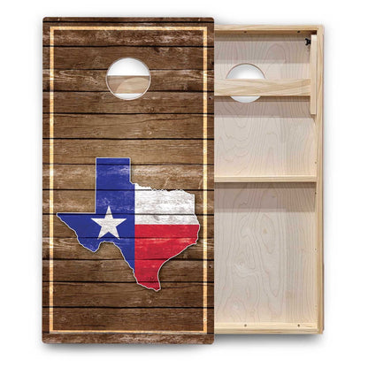 Texas Themed Cornhole Boards — Backyard Series