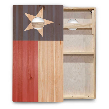 Texas Themed Cornhole Boards — Backyard Series