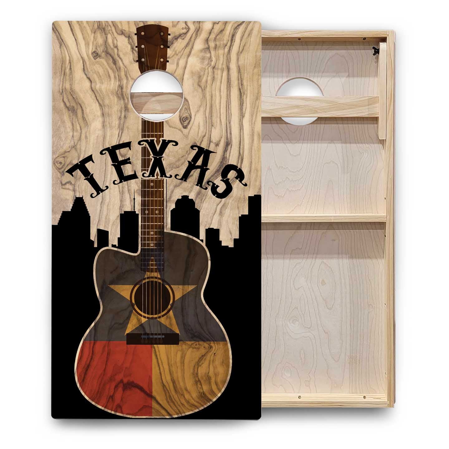 Texas Themed Cornhole Boards — Backyard Series