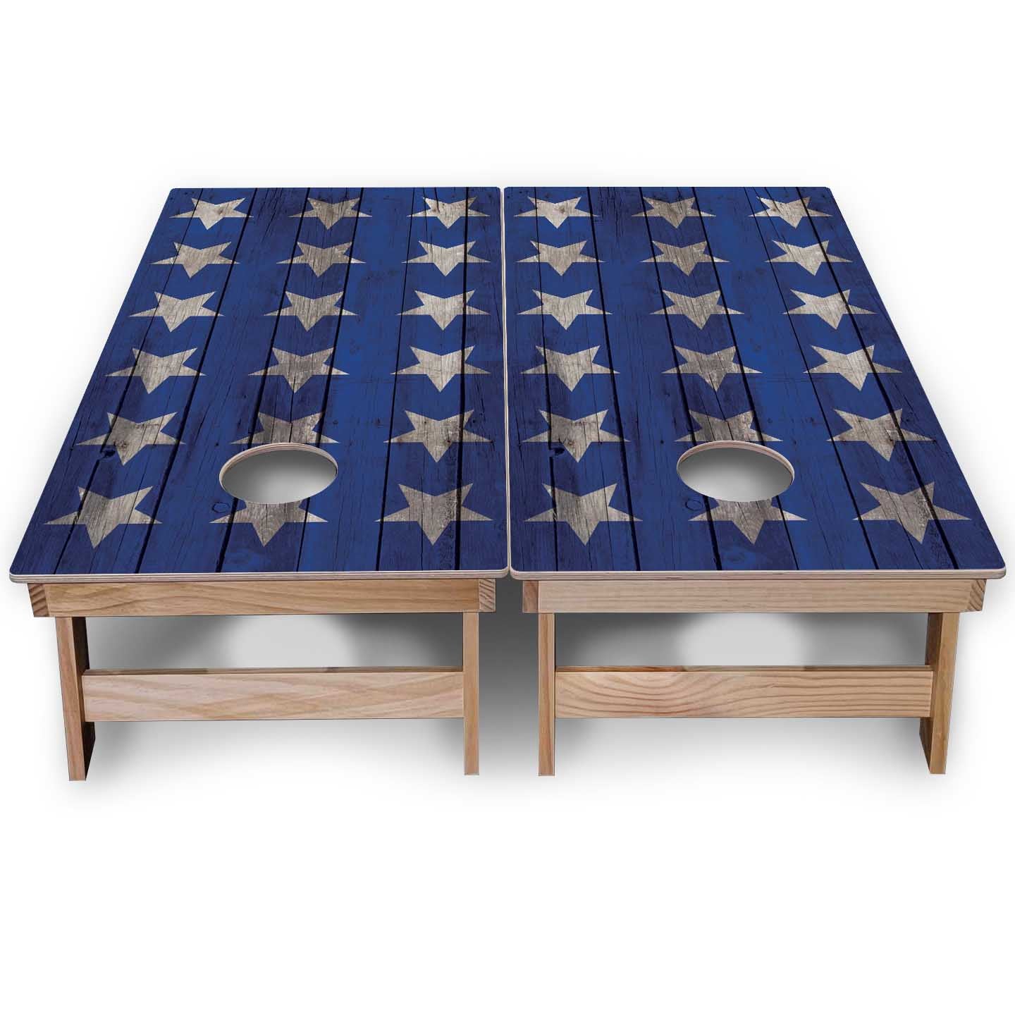 Large Stars & Stripes Cornhole Boards - Backyard Series