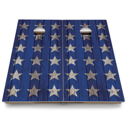Large Stars & Stripes Cornhole Boards - Backyard Series