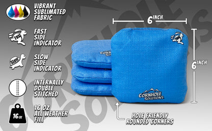 Tournament Cornhole Bundle — Plain Raw | Boards, Bags & Case