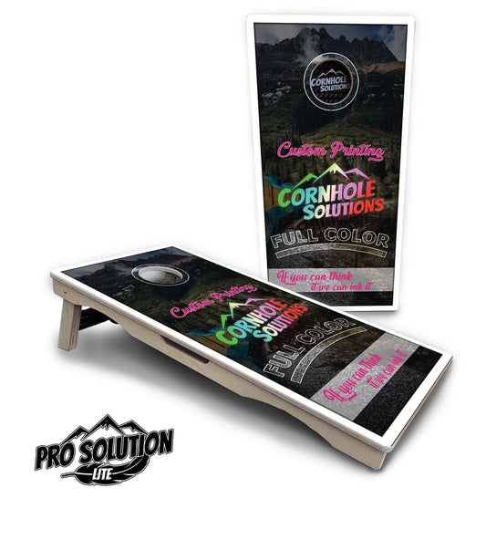 Custom Cornhole Boards — Pro Lite Series