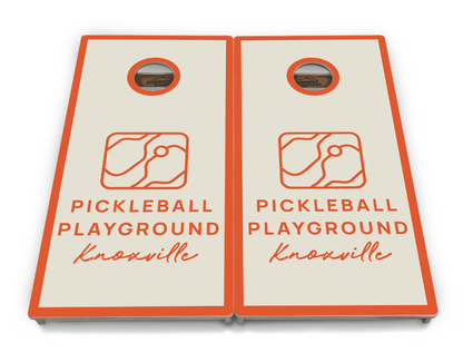 Complete Tournament Cornhole Bundle - Boards, Bags & Carrying Case - Custom