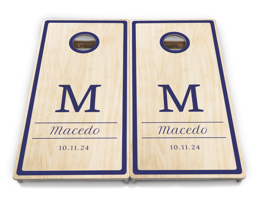 Complete Tournament Cornhole Bundle - Boards, Custom Bags & Carrying Case - Custom
