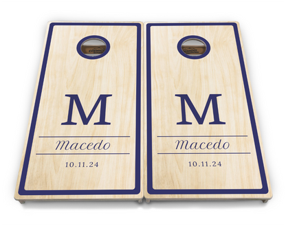 Complete Tournament Cornhole Bundle - Boards, Custom Bags & Carrying Case - Custom