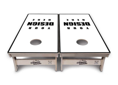 Complete Tournament Cornhole Bundle - Boards, Bags & Carrying Case - Custom