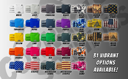 Tournament Cornhole Bundle — Plain Raw | Boards, Bags & Case