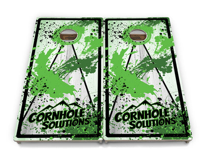 Paint Splatter Cornhole Boards - Professional Tournament Series