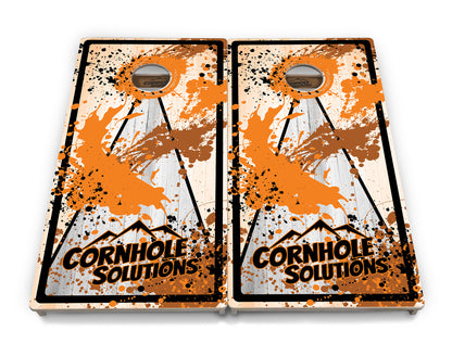 Paint Splatter Cornhole Boards - Professional Tournament Series