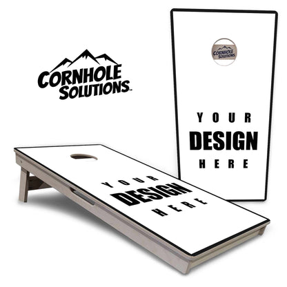 Complete Tournament Cornhole Bundle - Boards, Bags & Carrying Case - Custom