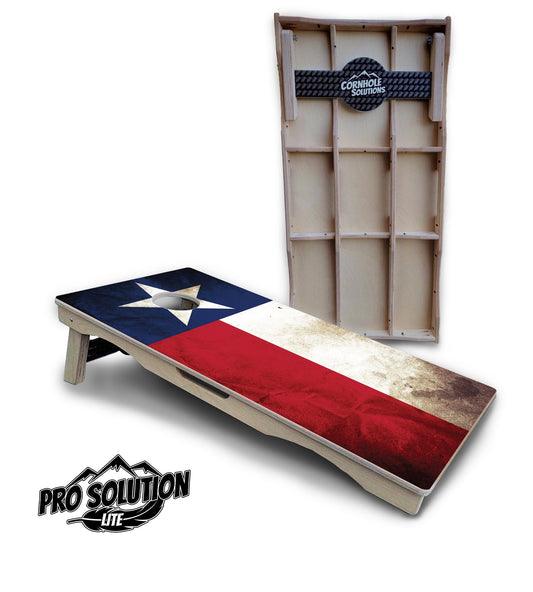 Texas Flag Cornhole Boards — Pro Lite Series